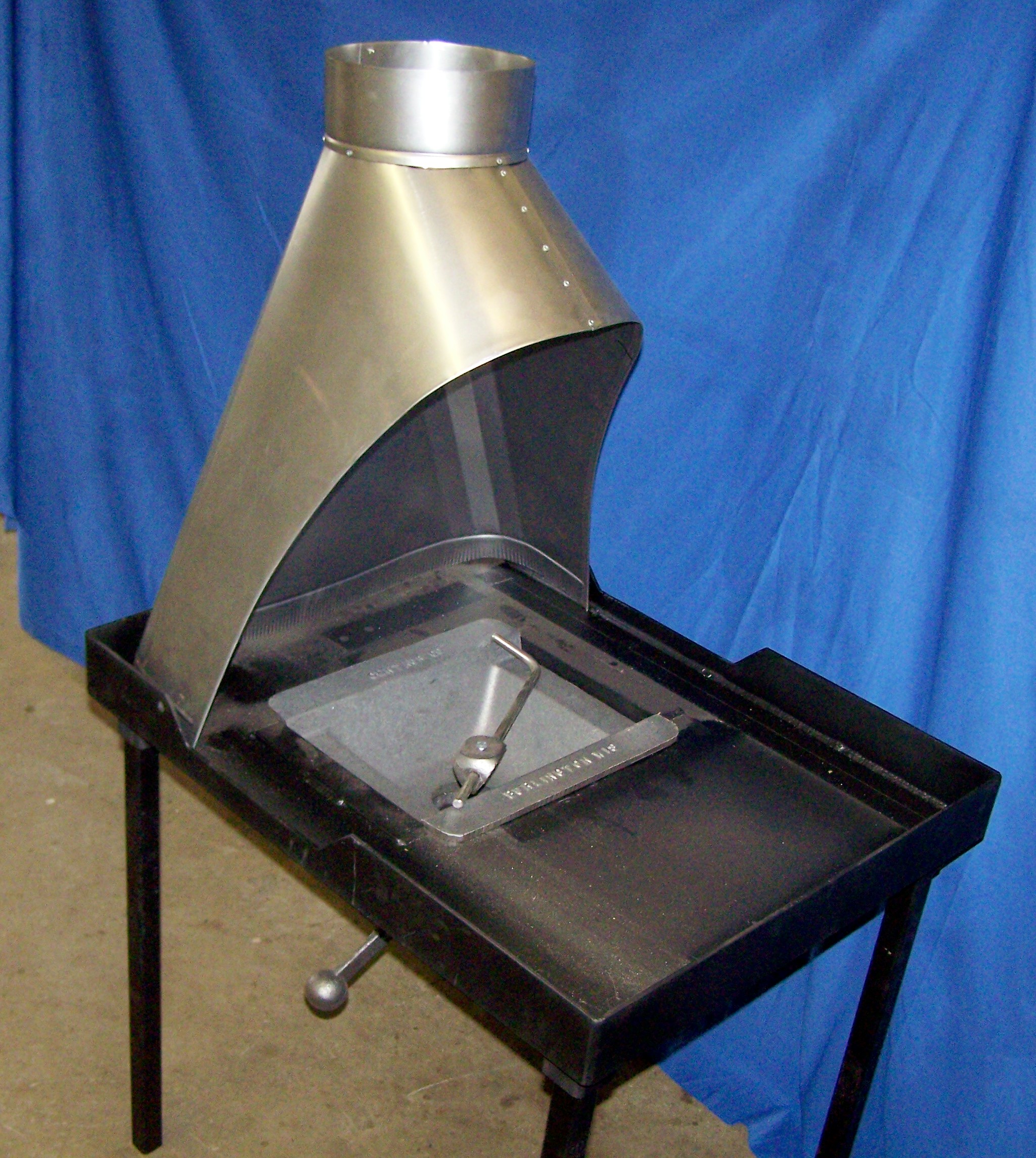 Centaur C36 Floor Model Coal Forge with Hood - Eligible for Free Shipping.  See Home Page for full details